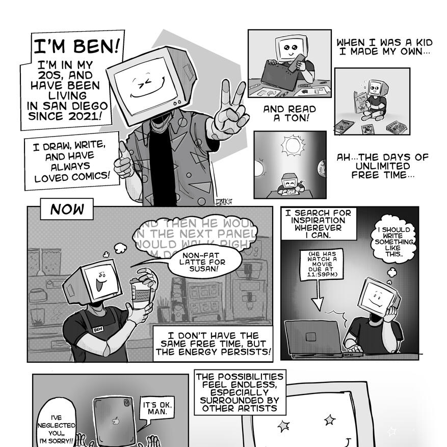 Comic Artists of San Diego intro